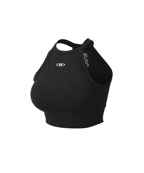 BORN TO WIN（ボーントゥウィン）の「W SYMBOL B HALTER BRA TOP [BLACK]（Tシャツ/カットソー・レディース・その他・1/2/3）」の2枚目の写真