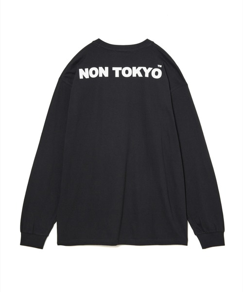 NON TOKYO(ノントーキョー)の「NON TOKYO/ノントーキョー/PRINT L/S T-SHIRT(FROG)プリント長袖Tシャツ(カエル)(Tシャツ/カットソー・レディース・グリーン/ブラック/ネイビー・2/1)」の7枚目の写真