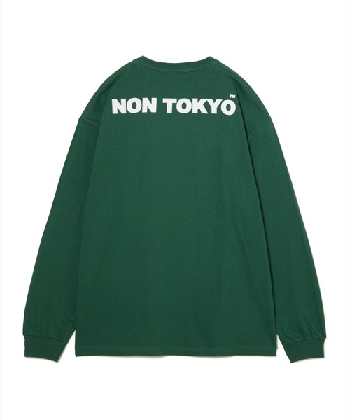 NON TOKYO(ノントーキョー)の「NON TOKYO/ノントーキョー/PRINT L/S T-SHIRT(FROG)プリント長袖Tシャツ(カエル)(Tシャツ/カットソー・レディース・グリーン/ブラック/ネイビー・2/1)」の8枚目の写真