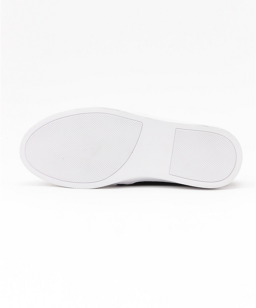 JACKROSE（ジャックローズ）の「The Rolling Stones×JACKROSEスウェードレザースリップオン（スリッポン・メンズ・ブラック・M/L）」の3枚目の写真