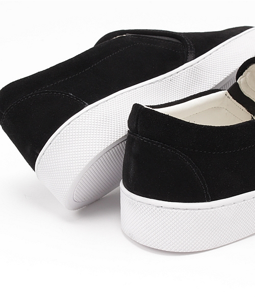 JACKROSE（ジャックローズ）の「The Rolling Stones×JACKROSEスウェードレザースリップオン（スリッポン・メンズ・ブラック・M/L）」の8枚目の写真