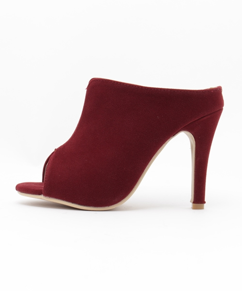 Re:EDIT（リエディ）の「ヒールサボサンダル/シューズ[Re:EDIT/リエディ]（サンダル・レディース・レッド/ホワイト系その他/ベージュ/ブラック系その他/ブラック・LARGE/X-LARGE/MEDIUM/SMALL）」の6枚目の写真