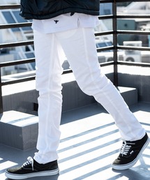 ８(eight) | カラー スキニーパンツ ストレッチ生地 スリムパンツ (チノパンツ)