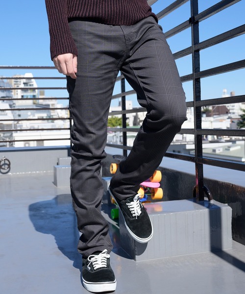 8(eight)(エイト)の「ストレッチカラースキニーパンツ(チノパンツ・メンズ・ブラック/ベージュ/ホワイト/ライトグレー/レッド/ピンク/ライム/ワイン/チャコールグレー/ロイヤルブルー/ネイビー/カーキ/マスタード/グリーン系カモフラージュ/グレー系その他/グレー系カモフラージュ/グレー系その他2・MEDIUM/SMALL/X-LARGE/XX-LARGE/LARGE/X-SMALL)」の6枚目の写真