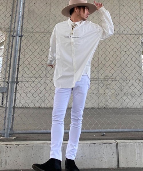 8(eight)(エイト)の「ストレッチカラースキニーパンツ(チノパンツ・メンズ・ブラック/ベージュ/ホワイト/ライトグレー/レッド/ピンク/ライム/ワイン/チャコールグレー/ロイヤルブルー/ネイビー/カーキ/マスタード/グリーン系カモフラージュ/グレー系その他/グレー系カモフラージュ/グレー系その他2・MEDIUM/SMALL/X-LARGE/XX-LARGE/LARGE/X-SMALL)」の18枚目の写真