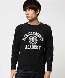 【Champion/チャンピオン】メンズ リバースウィーブ (青タグ)クルーネックスウェットシャツ(11.5oz)