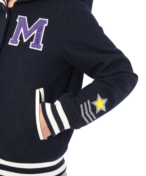 MILKFED.（ミルクフェド）の「SAILOR STADIUM JUMPER（その他アウター・レディース・ネイビー/レッド・X-SMALL/SMALL）」の7枚目の写真