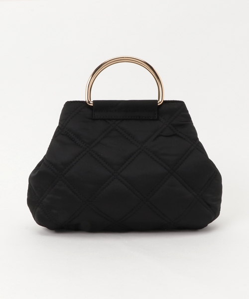 WEGO（ウィゴー）の「WEGO/キルティングリングショルダーバッグ（ショルダーバッグ・レディース・ベージュ/ピンク/ブラック・FREE）」の16枚目の写真