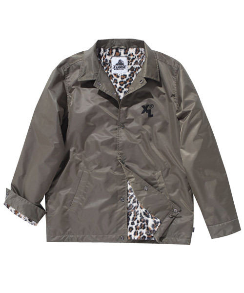 XLARGE（エクストララージ）の「LEOPARD LINED COACHES JACKET