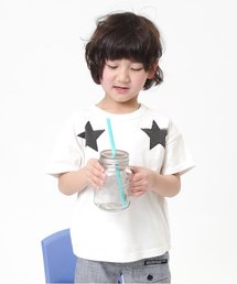 apres les cours | 星柄Tシャツ(Tシャツ/カットソー)