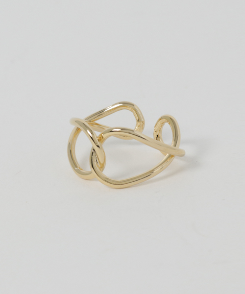 florist（フローリスト）の「ダブルインフィニティリング（リング・レディース・ピンクゴールド/シルバー/ゴールド・FREE）」の7枚目の写真