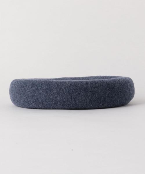 Lee（リー）の「Lee　BASQUE BRT（ハンチング/ベレー帽・レディース・ホワイト/ブラック/ネイビー・FREE）」の4枚目の写真