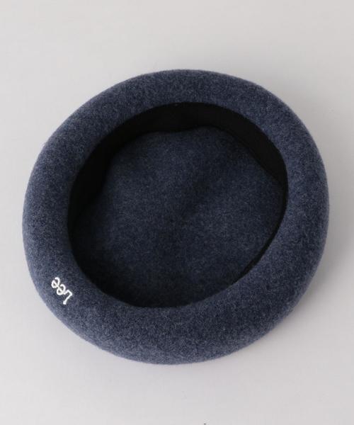 Lee（リー）の「Lee　BASQUE BRT（ハンチング/ベレー帽・レディース・ホワイト/ブラック/ネイビー・FREE）」の7枚目の写真