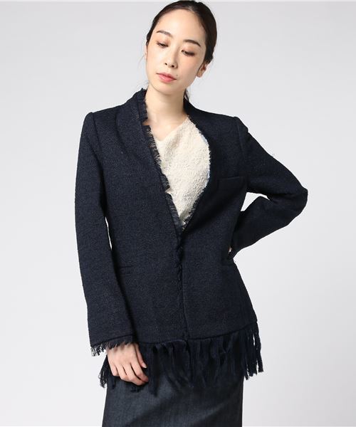 未使用 BY MALENE BIRGER ノーカラージャケット URBAN RESEARCH（アーバンリサーチ）の「BY MALENE BIRGER