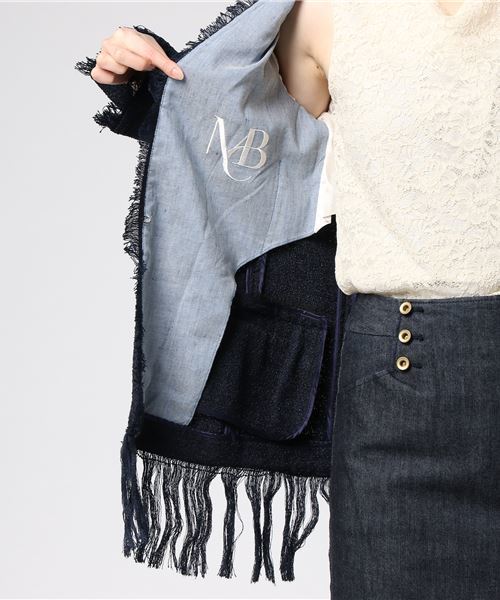 未使用 BY MALENE BIRGER ノーカラージャケット URBAN RESEARCH（アーバンリサーチ）の「BY MALENE BIRGER