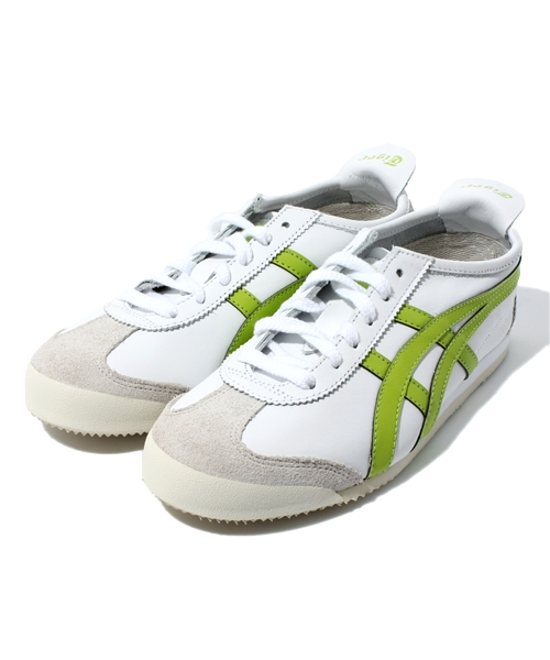 Onitsuka Tiger(オニツカタイガー)の「MEXICO 66 / メキシコ 66(スニーカー・レディース・グレー/ホワイト/ホワイト×グリーン/シルバー/ゴールド/ホワイト×ライム/ホワイト×ピンク/ネイビー/グリーン/ホワイト×ブラック/グレー×ホワイト/レッド/ブルー/ホワイト系その他/ゴールド系その他・23.5/24.5/26.5/27.5/28/23/27/29/25.5/25/24/26/22.5/28.5/31/30)」の6枚目の写真