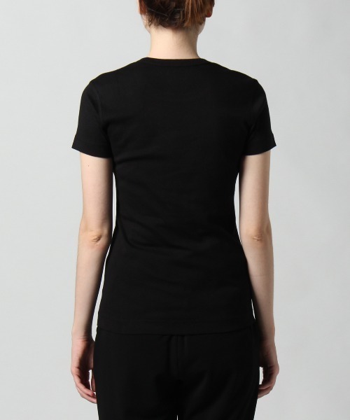 three dots(スリードッツ)の「Alex 半袖クルーネックTシャツ(Tシャツ/カットソー・レディース・ホワイト/ブラック/ネイビー/ダークブルー/セージグリーン/ダークネイビー・SMALL/MEDIUM/LARGE/X-SMALL)」の9枚目の写真