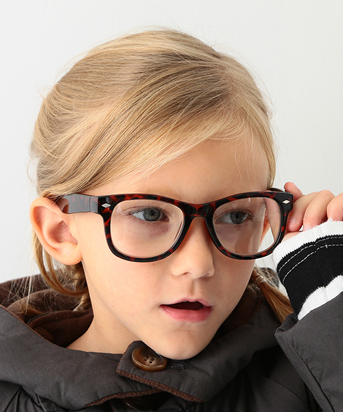 こども ビームス（コドモビームス）の「Smoothy / ダテ眼鏡（メガネ・キッズ・ブラック/ブラウン・ONE SIZE）」の2枚目の写真