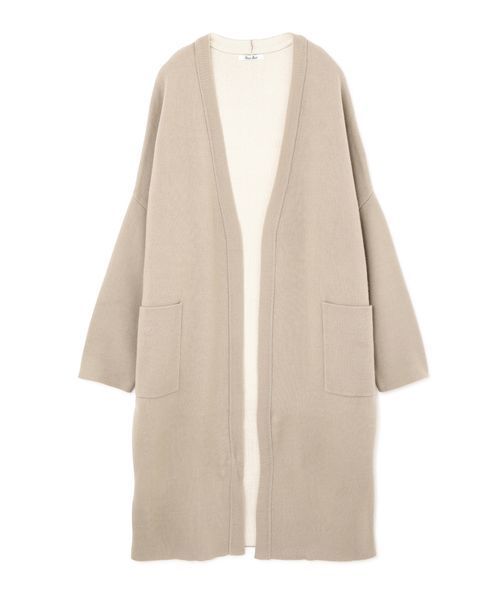 FREE'S MART（フリーズマート）の「ダブルフェイスコクーンニットトッパー（カーディガン/ボレロ・レディース・グレー/ベージュ/パープル・FREE）」の21枚目の写真