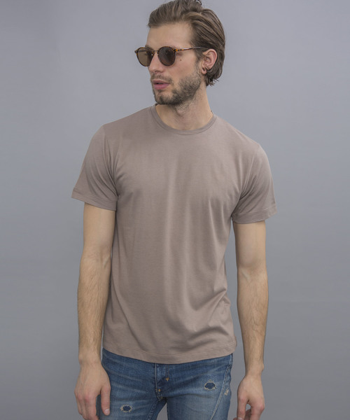 NUMBER (N)INE(ナンバーナイン)の「【NUMBER (N)INE】別注ファインモダールクルーネックTシャツ(Tシャツ/カットソー・メンズ・ベージュ/ブラック/ネイビー/ブルー/グレー/ホワイト/ラベンダー/ライトグレー・1/3/2)」の5枚目の写真