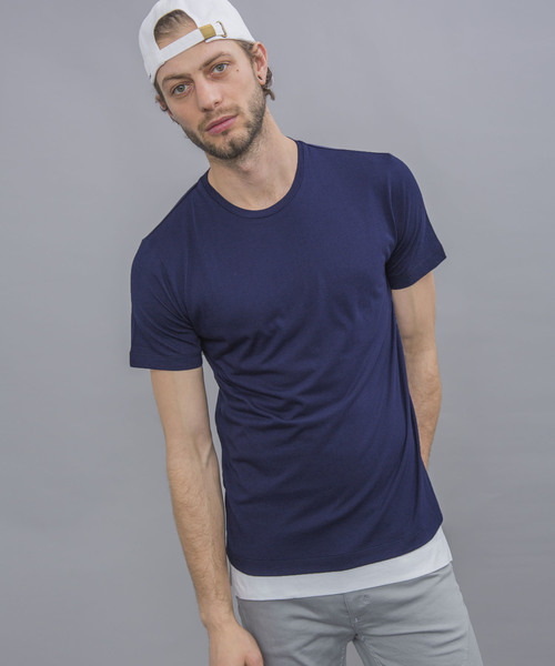 NUMBER (N)INE(ナンバーナイン)の「【NUMBER (N)INE】別注ファインモダールクルーネックTシャツ(Tシャツ/カットソー・メンズ・ベージュ/ブラック/ネイビー/ブルー/グレー/ホワイト/ラベンダー/ライトグレー・1/3/2)」の6枚目の写真