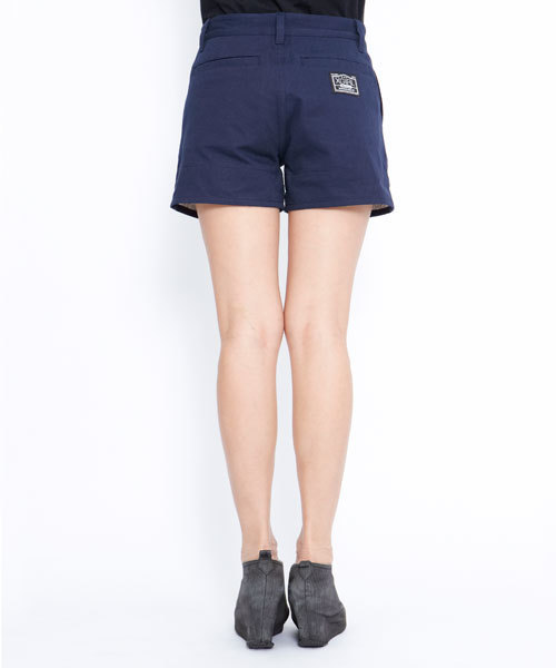 X-girl（エックスガール）の「TWILL SHORT  PANTS（カーゴパンツ・レディース・ブラック/ベージュ/ピンク/グリーン/ネイビー/ライトブルー・0/1/2）」の14枚目の写真