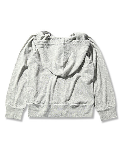 devirock(デビロック)の「UVカット長袖ジップアップパーカー ジップパーカー(パーカー・キッズ・ピンク/オレンジ/イエロー/杢グレー/ブルー/グリーン・110cm/100cm/120cm/130cm/140cm/150cm/160cm)」の20枚目の写真