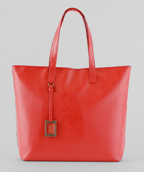 MONO-MART（モノマート）の「PU Leather BIG ToteBag（トートバッグ・メンズ・ブラウン系その他/ダークブラウン/キャメル/ブラック/ブルー系その他/ネイビー/アイボリー/レッド・FREE）」の8枚目の写真