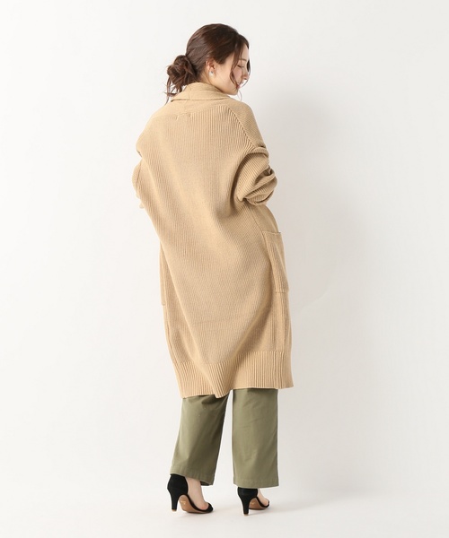 セール】畦ロングカーディガン◇（カーディガン/ボレロ）｜SLOBE IENA