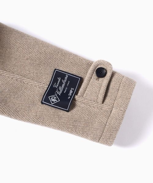 SHIPS(シップス)の「SC: Vallombrosa(バロムブローサ) ダッフルコート(ベージュ)□(ダッフルコート・メンズ・ベージュ・SMALL/MEDIUM/LARGE/X-LARGE)」の3枚目の写真