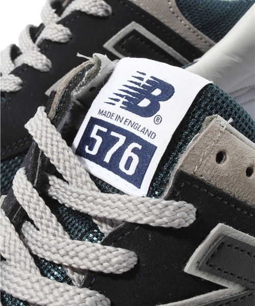 NEW BALANCE（ニューバランス）の「ニューバランス イギリス製 new balance M576 UK（スニーカー・メンズ・グレー/ネイビー・27.5cm/26cm/27cm）」の8枚目の写真