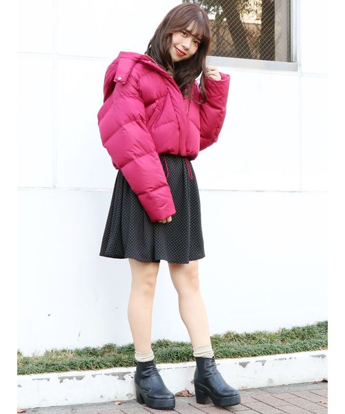 dazzlin（ダズリン）の「レディライクVネックワンピース（ワンピース・レディース・ブラック/レッド/グリーン/その他1・SMALL/MEDIUM）」の8枚目の写真