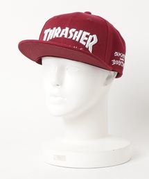 THRASHER | MAG LOGO SNAP BACK CAP/スラッシャー ロゴ キャップ 帽子(キャップ)