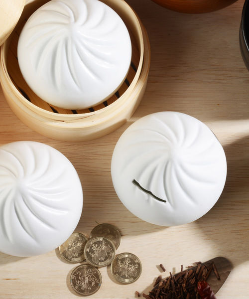 Kata Koto カタコト Butaman Money Bank 豚まんの貯金箱 インテリア雑貨 Kata Koto カタコト のファッション通販 Zozotown