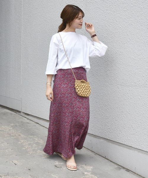 SHIPS Days（シップスデイズ）の「SHIPS Days:カフススリーブ プルオーバー（WHT）19SS◇（Tシャツ/カットソー・レディース・ホワイト/ライトホワイト・ONE SIZE）」の3枚目の写真