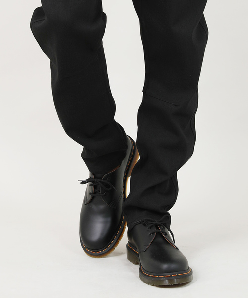 Dr. Martens（ドクターマーチン）の「Dr.Martens ドクターマーチン 1461 3EYE GIBSON SHOE 3ホールギブソンシューズ（ドレスシューズ・メンズ・レッド/ブラック・9/5/6/8/4/10/7）」の3枚目の写真