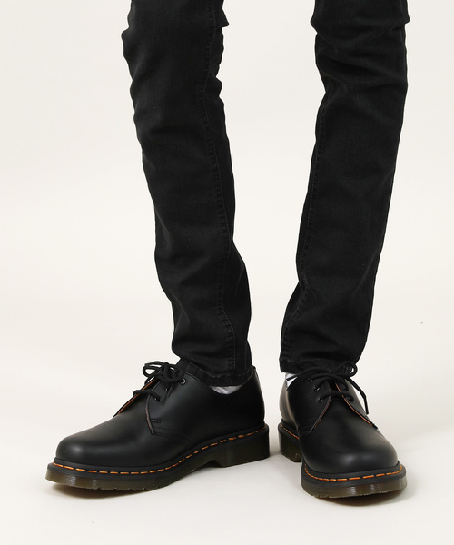 Dr. Martens（ドクターマーチン）の「Dr.Martens ドクターマーチン 1461 3EYE GIBSON SHOE 3ホールギブソンシューズ（ドレスシューズ・メンズ・レッド/ブラック・9/5/6/8/4/10/7）」の4枚目の写真