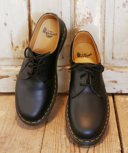 Dr. Martens（ドクターマーチン）の「Dr.Martens ドクターマーチン 1461 3EYE GIBSON SHOE 3ホールギブソンシューズ（ドレスシューズ・メンズ・レッド/ブラック・9/5/6/8/4/10/7）」の9枚目の写真