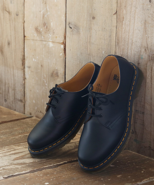 Dr. Martens（ドクターマーチン）の「Dr.Martens ドクターマーチン 1461 3EYE GIBSON SHOE 3ホールギブソンシューズ（ドレスシューズ・メンズ・レッド/ブラック・9/5/6/8/4/10/7）」の10枚目の写真