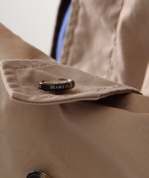 BEAMS PLUS(ビームスプラス)の「○BEAMS PLUS / ステンカラーコート (ステンカラーコート・メンズ・カーキ/オリーブ・X-LARGE/MEDIUM/SMALL/LARGE)」の10枚目の写真