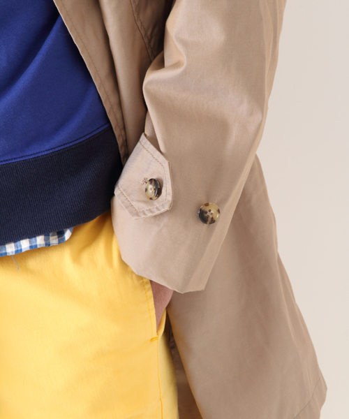 BEAMS PLUS(ビームスプラス)の「○BEAMS PLUS / ステンカラーコート (ステンカラーコート・メンズ・カーキ/オリーブ・X-LARGE/MEDIUM/SMALL/LARGE)」の8枚目の写真