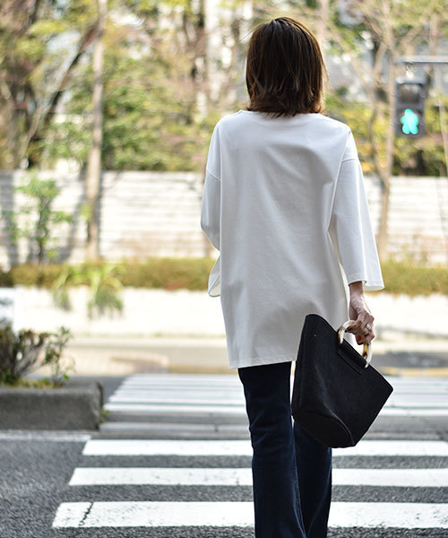 TRUNC(トランクエイティーエイト)の「Fab Vneck Tops(Tシャツ/カットソー・レディース・ホワイト/ブラック/グレー系その他・FREE)」の15枚目の写真