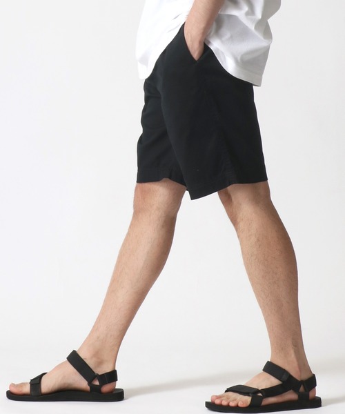 Champion（チャンピオン）の「Champion/チャンピオン ツイル 無地 ショートパンツ/ ハーフパンツ/ ショーツ/カラーパンツ/ルームウェア/ワンマイルウェア（その他パンツ・メンズ・カーキ/ブラック/ベージュ/ネイビー/オフホワイト・M/L/XL/S）」の14枚目の写真