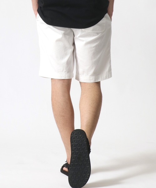 Champion（チャンピオン）の「Champion/チャンピオン ツイル 無地 ショートパンツ/ ハーフパンツ/ ショーツ/カラーパンツ/ルームウェア/ワンマイルウェア（その他パンツ・メンズ・カーキ/ブラック/ベージュ/ネイビー/オフホワイト・M/L/XL/S）」の17枚目の写真