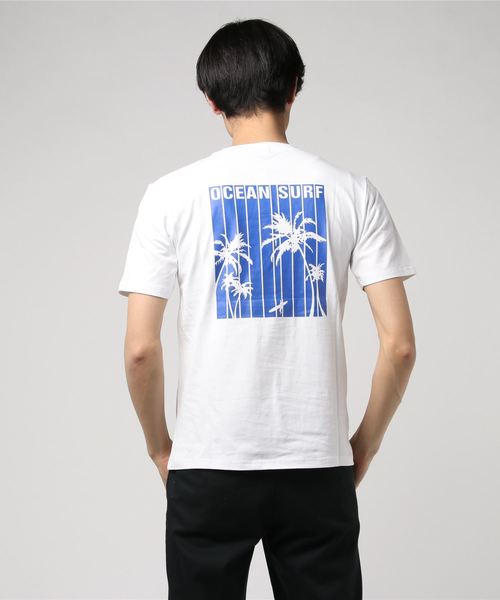 おしゃれスタ(オシャレスタ)の「プリントクルーネックTシャツ(RE)(Tシャツ/カットソー・メンズ・ブラック/ホワイト系その他/ホワイト系その他2・M/L)」の5枚目の写真