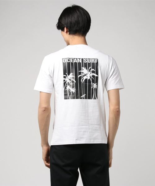おしゃれスタ(オシャレスタ)の「プリントクルーネックTシャツ(RE)(Tシャツ/カットソー・メンズ・ブラック/ホワイト系その他/ホワイト系その他2・M/L)」の7枚目の写真