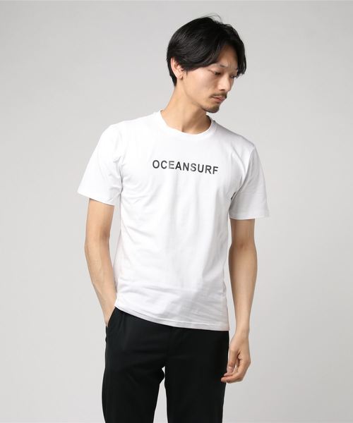 おしゃれスタ(オシャレスタ)の「プリントクルーネックTシャツ(RE)(Tシャツ/カットソー・メンズ・ブラック/ホワイト系その他/ホワイト系その他2・M/L)」の8枚目の写真