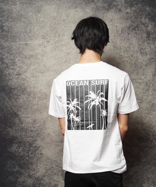おしゃれスタ(オシャレスタ)の「プリントクルーネックTシャツ(RE)(Tシャツ/カットソー・メンズ・ブラック/ホワイト系その他/ホワイト系その他2・M/L)」の13枚目の写真