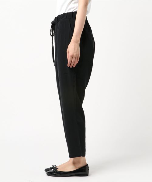EVLOVE(イヴロヴ)の「ジョーゼットイージークロップドパンツ(その他パンツ・レディース・カーキ/ブラック/ネイビー・13号/17号/15号)」の5枚目の写真