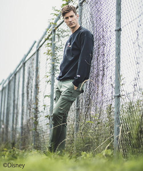 felkod（フィルコッド）の「mp7248-Tapered Skinny Cargo Pants カーゴパンツ（カーゴパンツ・メンズ・カーキ/ブラック・S/M/L）」の13枚目の写真